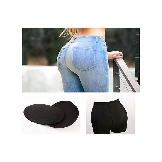 Detachable Butt & Hip Padded Underwear Enhancer-black