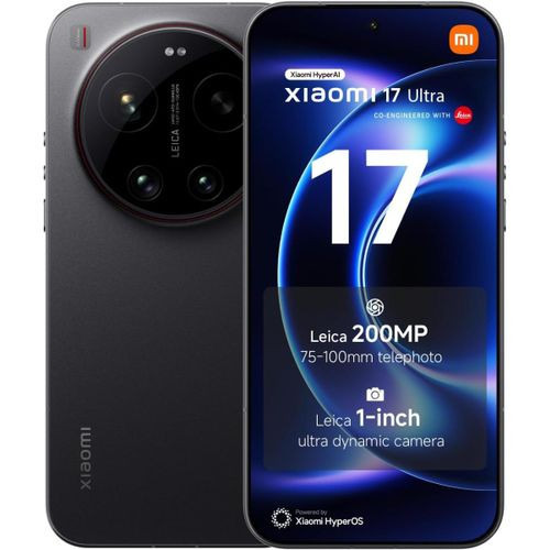 XIAOMI 17 Ultra Dual SIM - 16GB RAM, 512GB - 5G - Black
