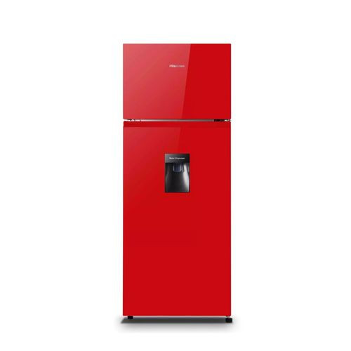 Hisense Top Freezer Refrigerator 205L, Red (205DRB)