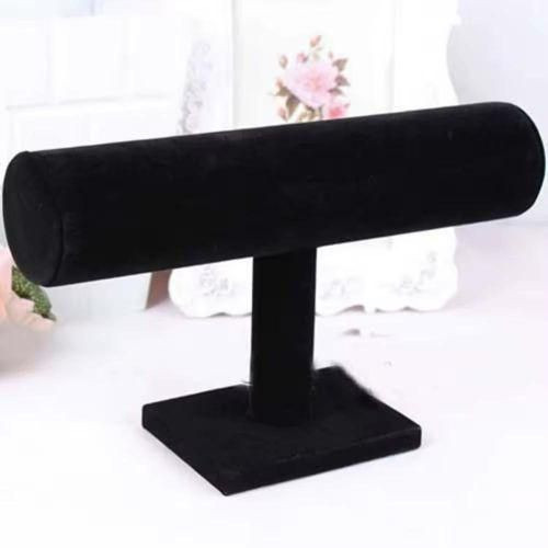 Jewelry Fashion Black T-bar Bracelet/ Wristwatches Display Stand