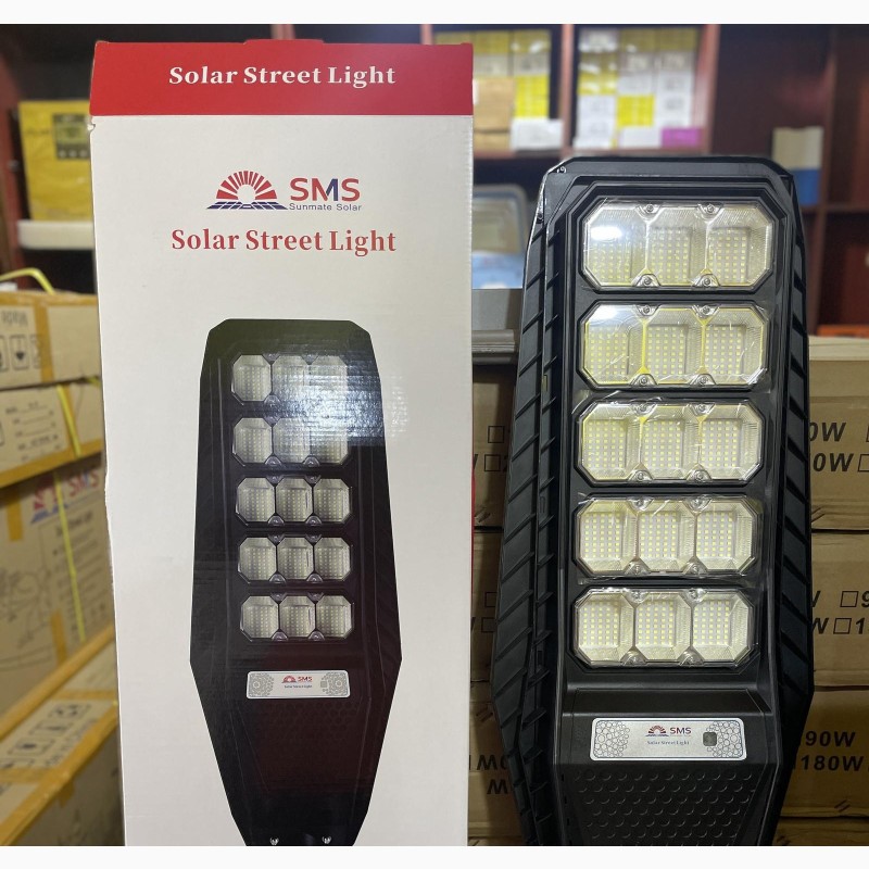 Sunmate SMS 15-Eye plastic all-in-one solar street light