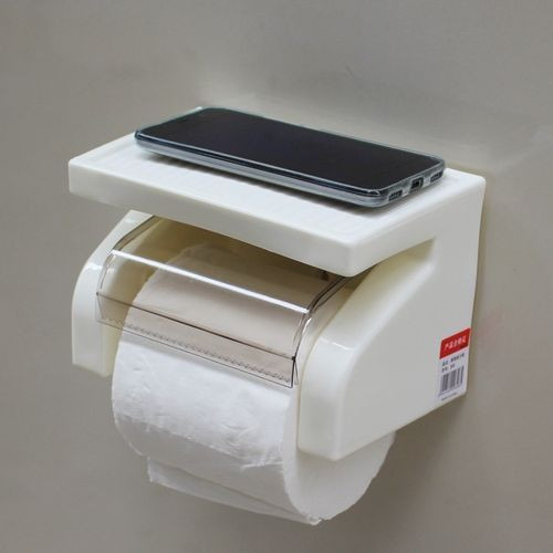 Tissue Paper Toilet Paper Holder - White