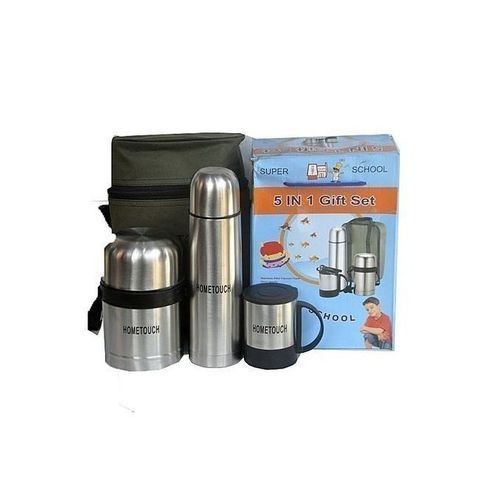 5 In 1 Children Lunch Pack-Food Flask, Water Flask, Mug