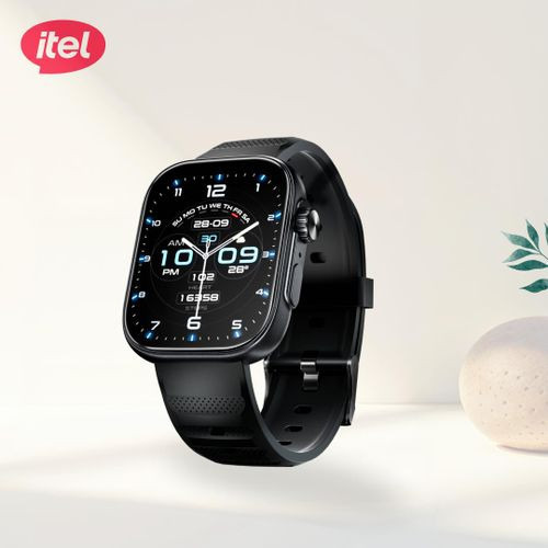 itel Storm Ultra Smart Watch 2.02'' HD Scratchproof IP68 O23 Lasting battery Black