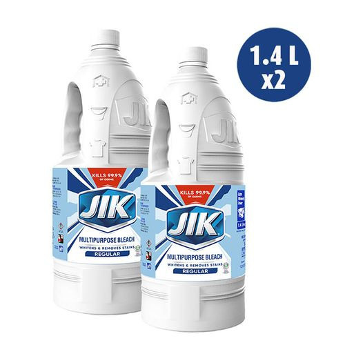 Jik Bleach (Stain Remover & Germs Killer) - 1.4 Liters - Pack Of 2