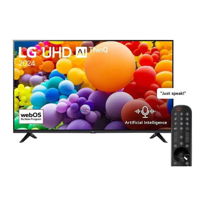 LG TV UHD 50 Inch 4K Smart TV AI Magic remote HDR10 webOS24 - UA73