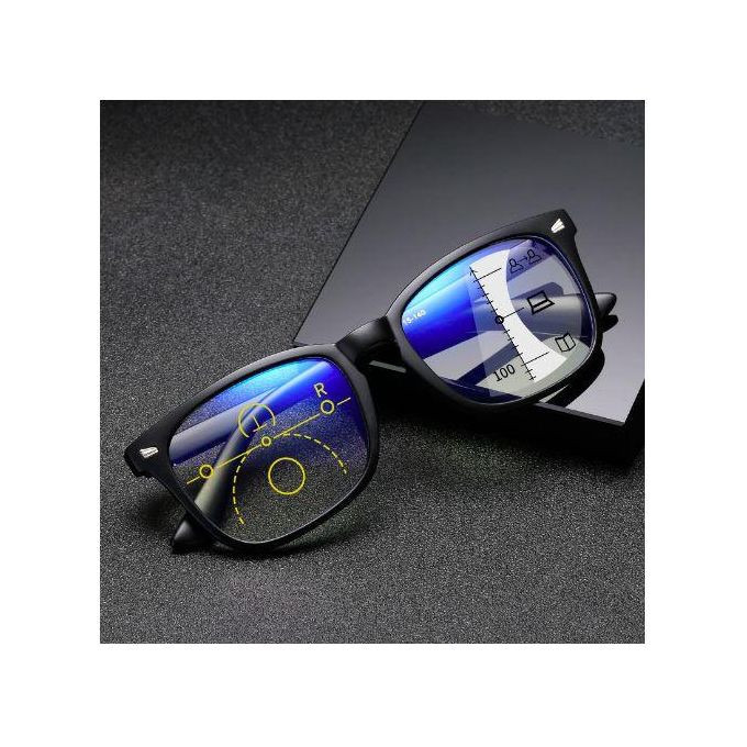 Progressive Multi-Focus Reading Glasses (+1.0, +1.5, +2.0, +2.5, +3.0)