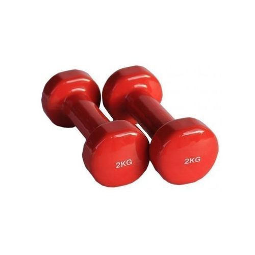 A Pair Of 2kg Coated Dumbbell
