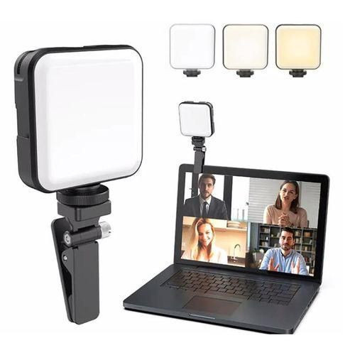 Pocket LED Selfie Light for IPhone Samsung IPad Mobile Phone Laptop Clip Ring Flash Fill Video Photo Ringlight Photography Lamp