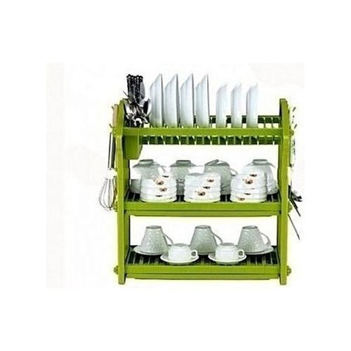 Happy Home 3 Layer Durable Plastic Dish Rack