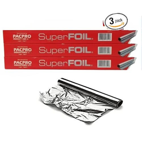Premium Aluminum Foil - 3 Packs