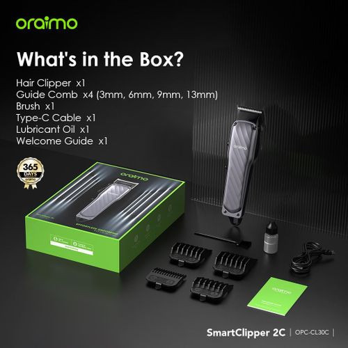 Oraimo Smart-Clipper 2C Professional Super Powerful Cordless Hair-Clipper OPC-CL30C