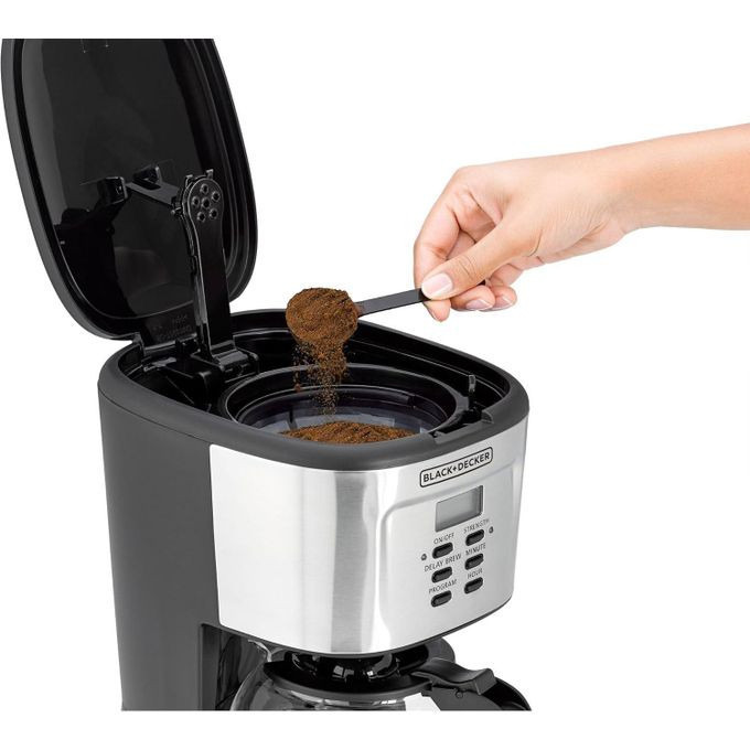 BLACK AND DECKER 12-Cup Coffee Maker, 900 W - DCM85-B5