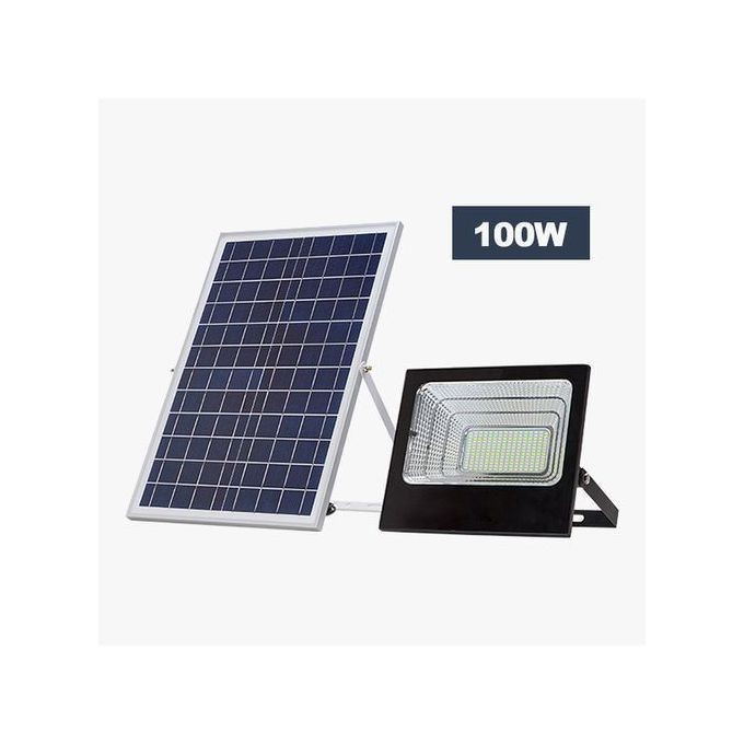 100W Solar Flood Light For Outdoor Or Indoor Lighting