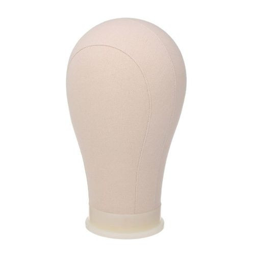 Canvas Block Head Mannequin Wig Display