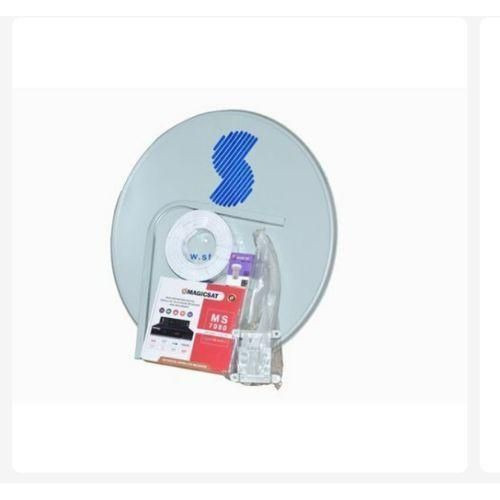 Magic Sat Free To Air Decoder With A Set Of Network Kit