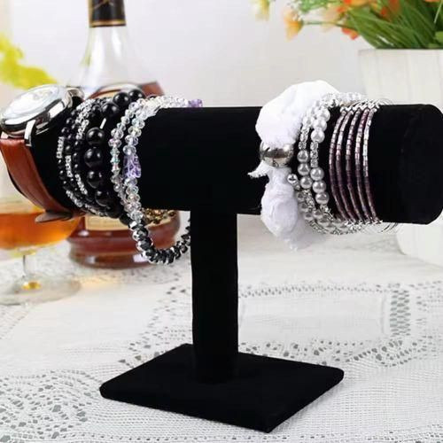 Jewelry Fashion Black T-bar Bracelet/ Wristwatches Display Stand