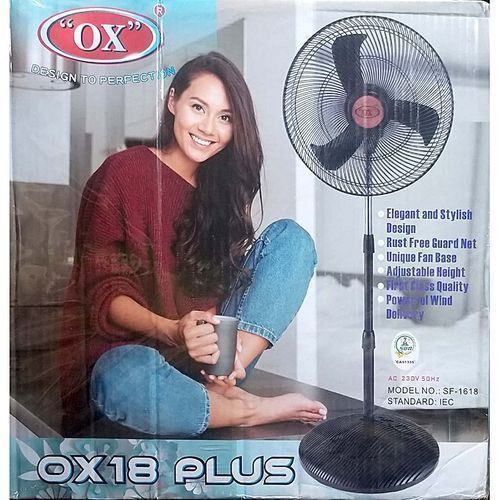 Ox PLUS STANDING FAN - 18'' INCHES
