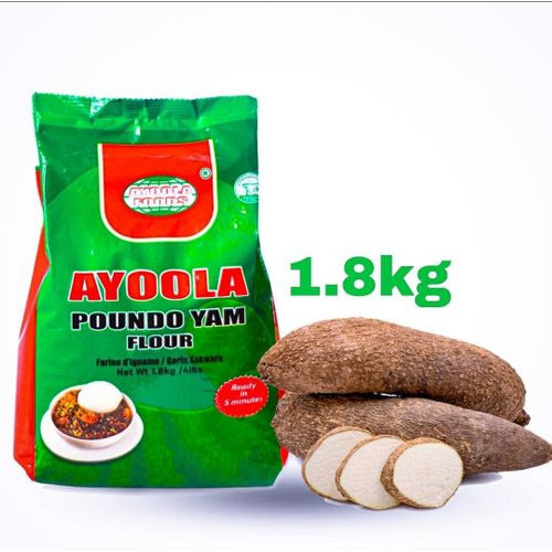 Ayoola Foods Pounded Poundo Ayoola Yam Flour Powder 1.8kg