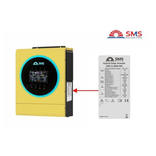Sunmate SMS 6.5KVA 48V Hybrid Solar inverter