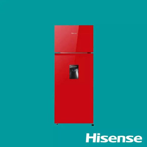 Hisense Top Freezer Refrigerator 205L, Red (205DRB)