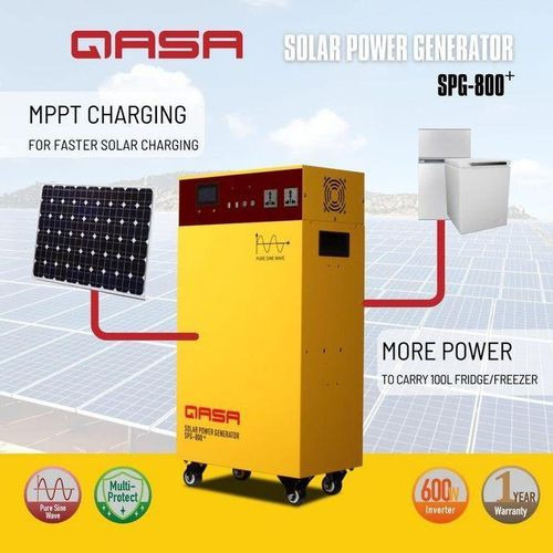 Qasa Solar Power Generator SPG-800+ (WITH BATTERY)