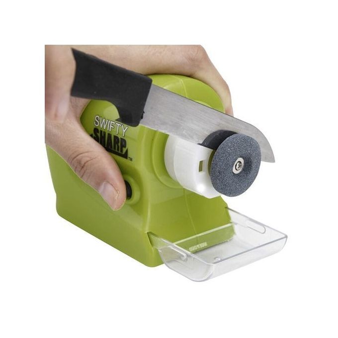 Handy Electric Knife Sharpener Carbon Steel Multi-functional Precision Battery Powered Sharpening