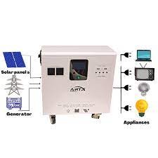 SOLAR LITHIUM GENERATOR XT600-SG 12V50AH SOLAR CHARGER30APOWER FACTOR 600WWITH 2PCS(PARRALE CONNECTION) 110WPANEL