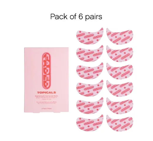 Topicals Brightening Eye Masks (6 pairs)