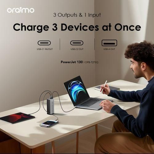 Oraimo Power-Jet 130 27600mAh 130W Fast Laptop Power-Bank OPB-727SQ